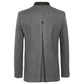 Grey German Bavarian Tyrol Loden Trachten Jacket
Back 