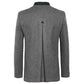 Grey German Bavarian Tyrol Loden Trachten Jacket