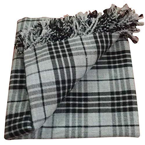 Grey Granite Tartan Fly Plaid