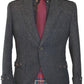 Grey Tweed Argyle Jacket