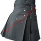 Grey Utility Kilt: A Stylish Choice for Contemporary Men