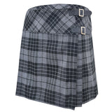 Grey Watch Tartan Skirt Front