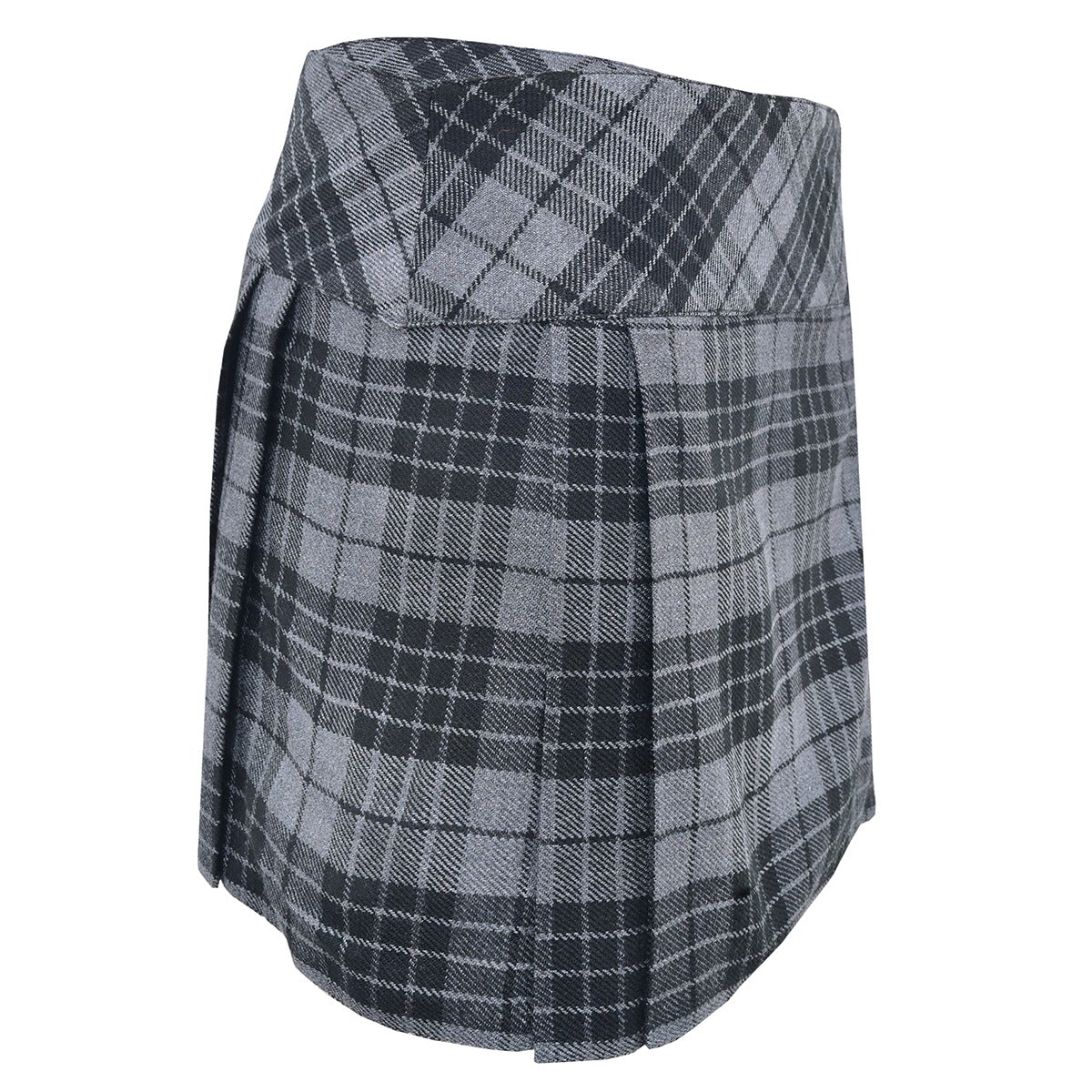 Grey Watch Tartan Skirt Right