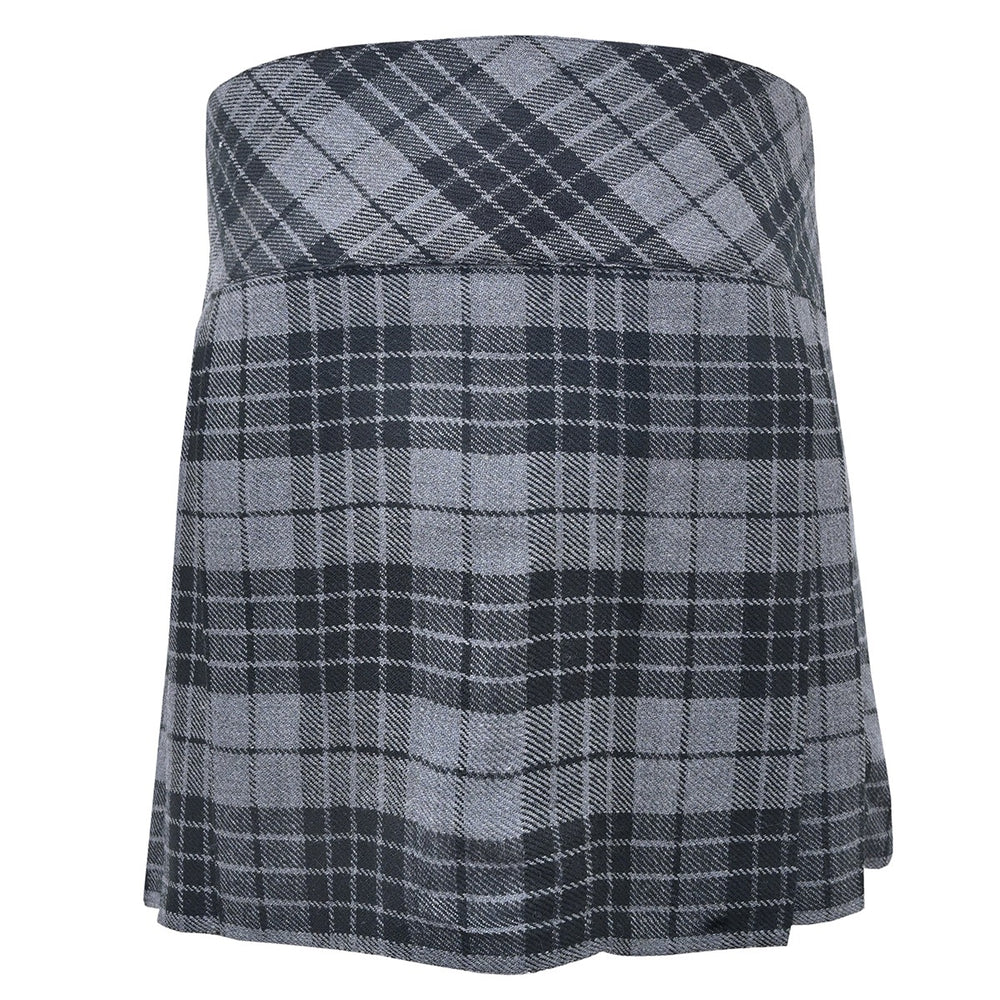 Grey Watch Tartan Skirt
