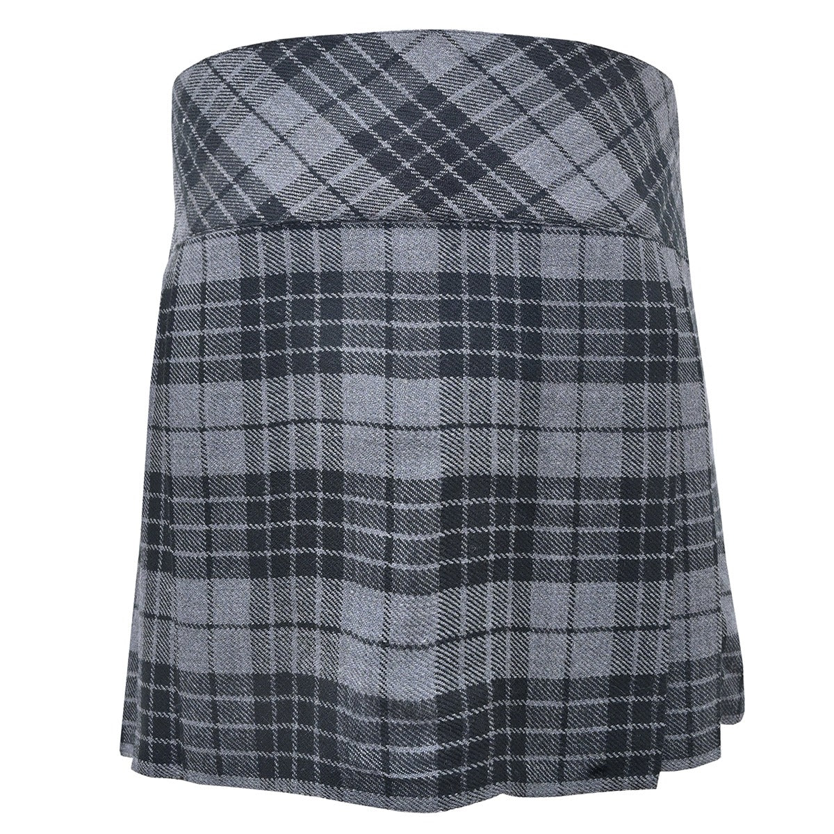 Grey Watch Tartan Skirt
