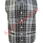 Grey Watch Tartan Vest