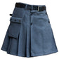 Grey Wool Kilt