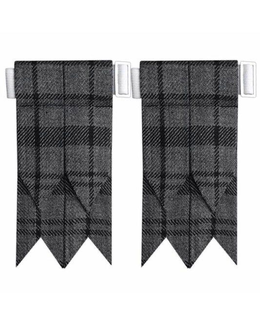 Hamilton Grey Tartan Flashes