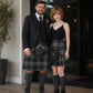 Hamilton Grey Tartan Kilt