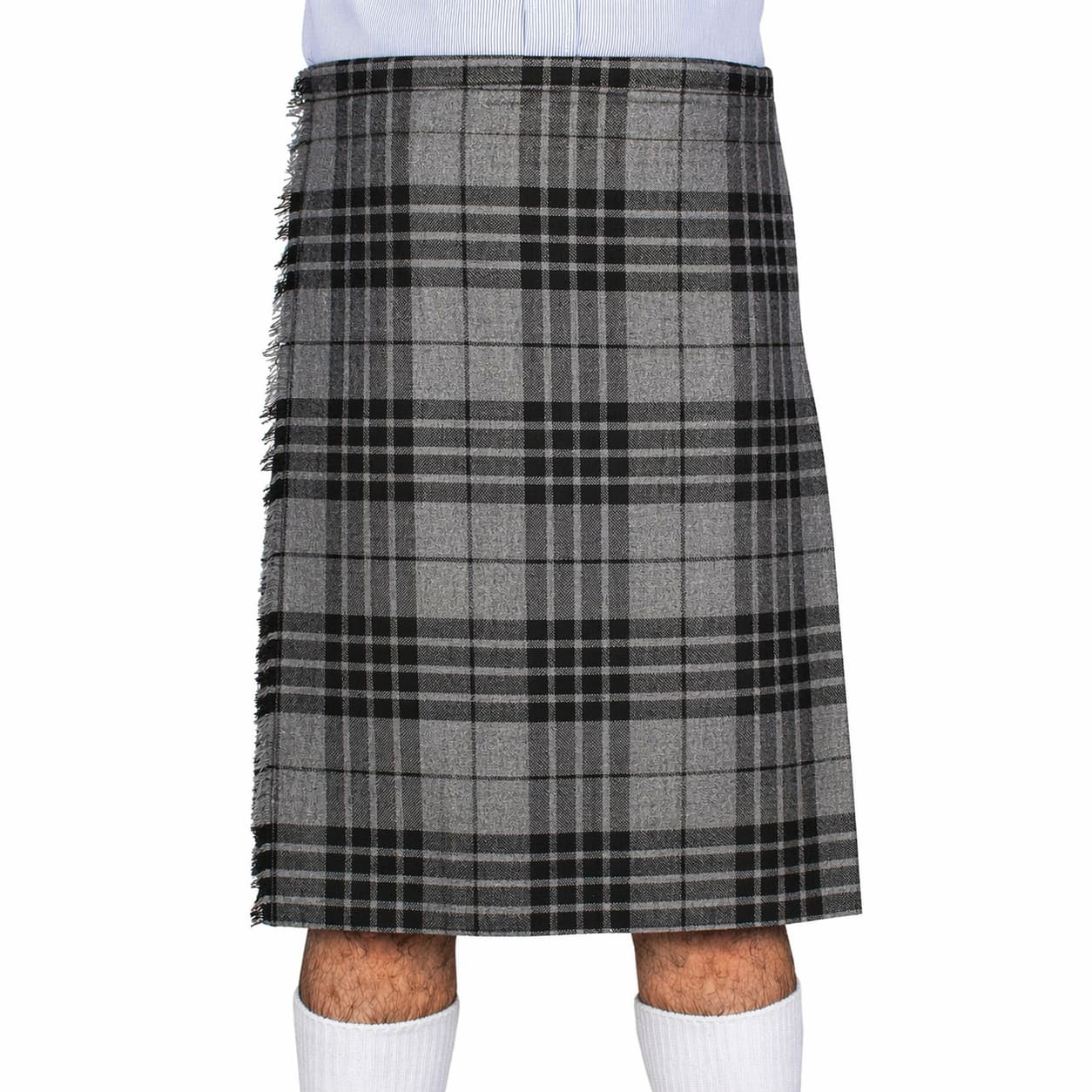 Hamilton Grey Tartan Kilt