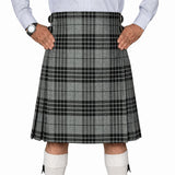 Hamilton Grey Tartan Kilt