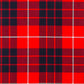 Hamilton Red Modern Tartan Swatch