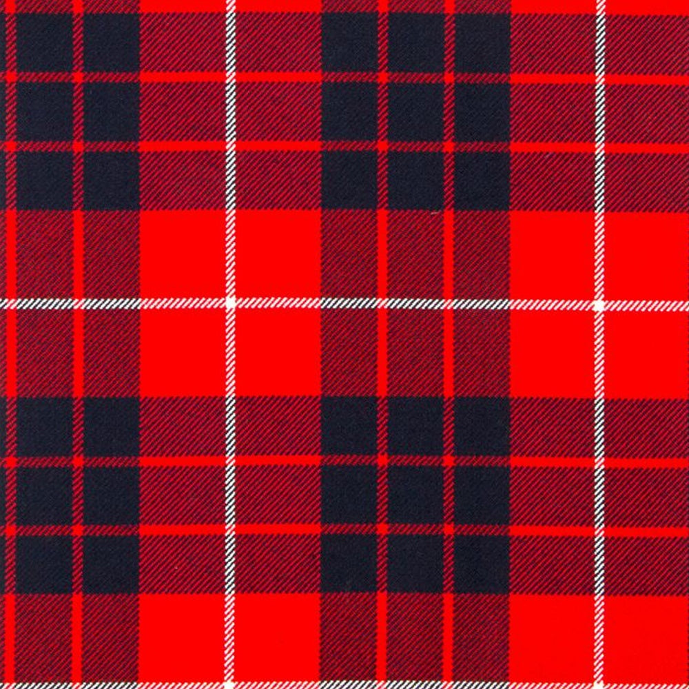 Hamilton Red Modern Tartan Swatch