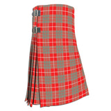 Hamilton Red Weathered Tartan Kilt