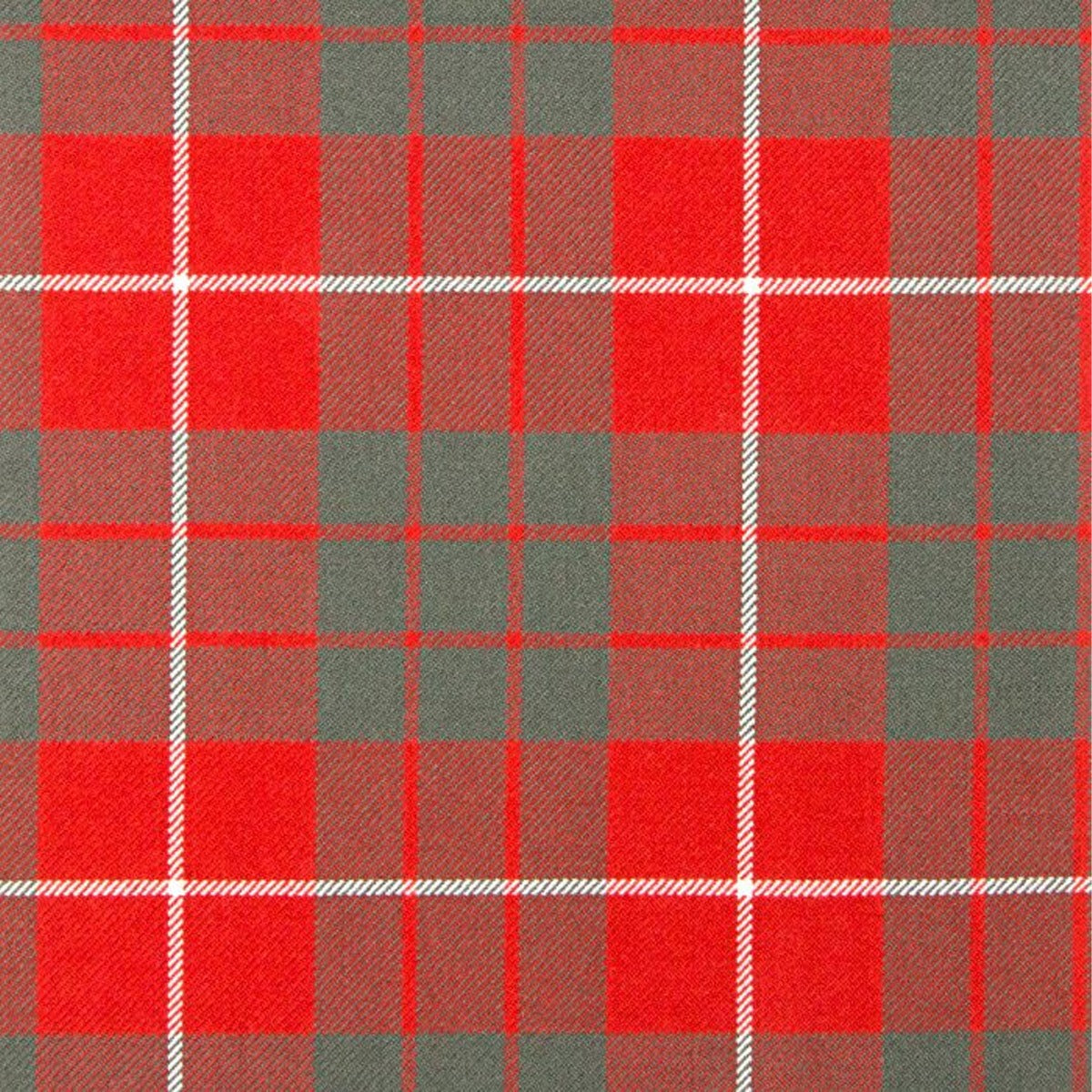 Hamilton Red Weathered Tartan Swatch