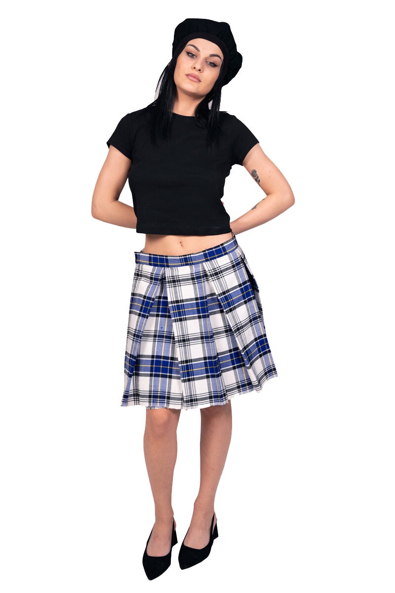 Hannay Tartan Skirt Front Photo