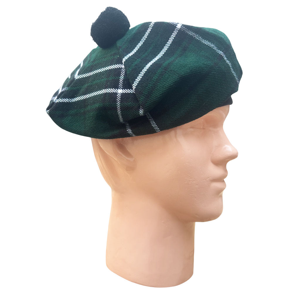 Tam O Shanter Hat - Maclean Hunting Tartan Hat