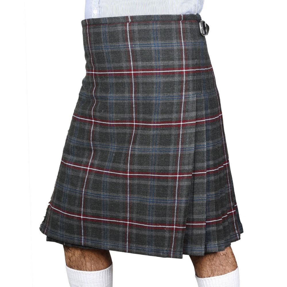 Hebridean Heather Tartan Kilt Left