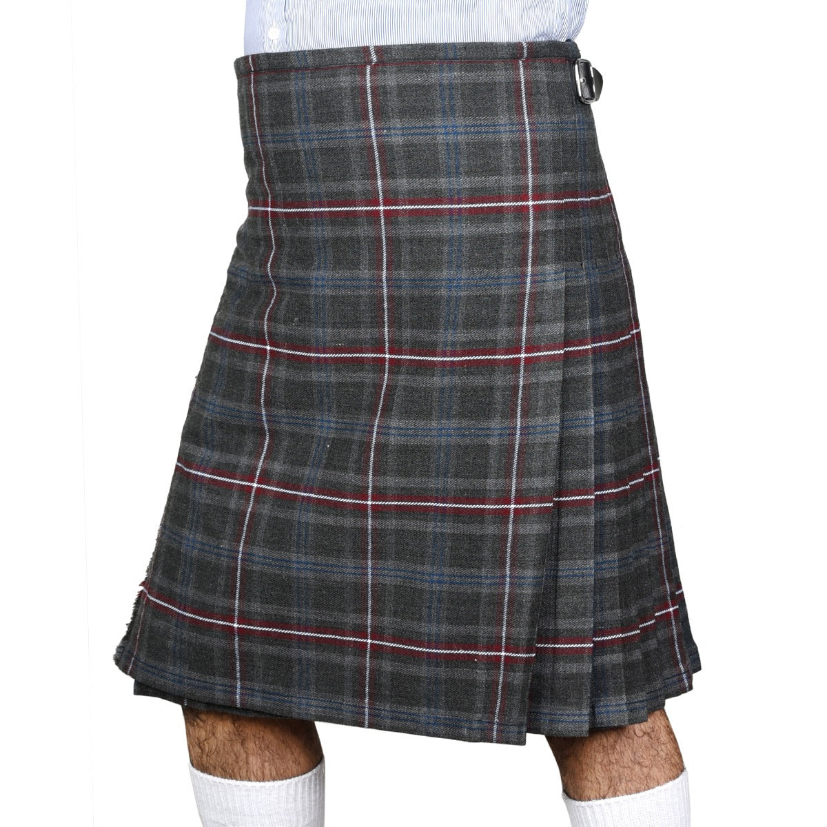 Hebridean Heather Tartan Kilt Left