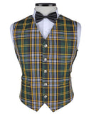 Heritage of Ireland Tartan Vest Front