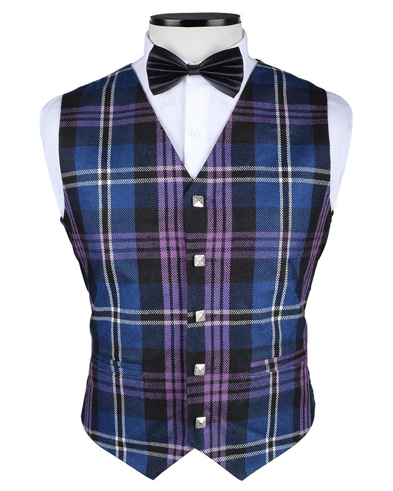Heritage of Scotland Tartan Vest Front
