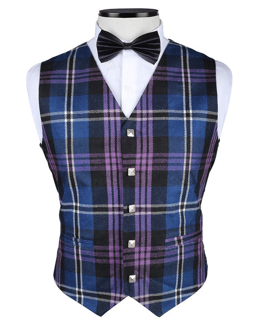 Heritage of Scotland Tartan Vest Front