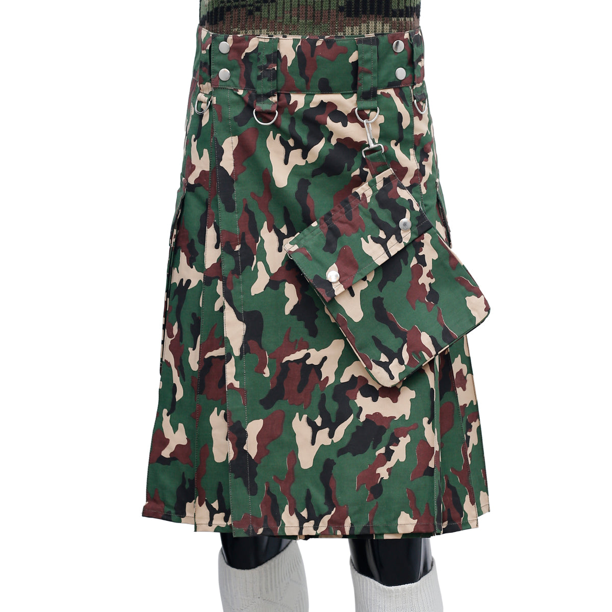Highland Camo Kilt Front
