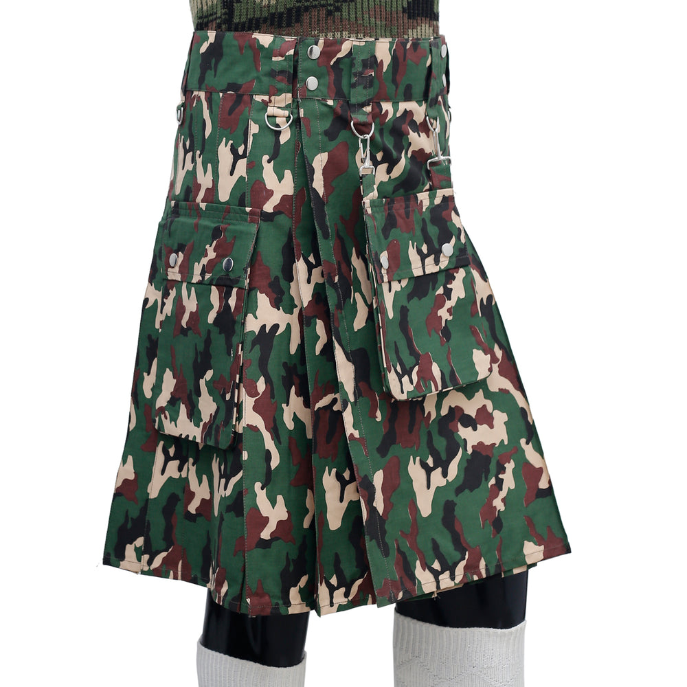 Highland Camo Kilt Right