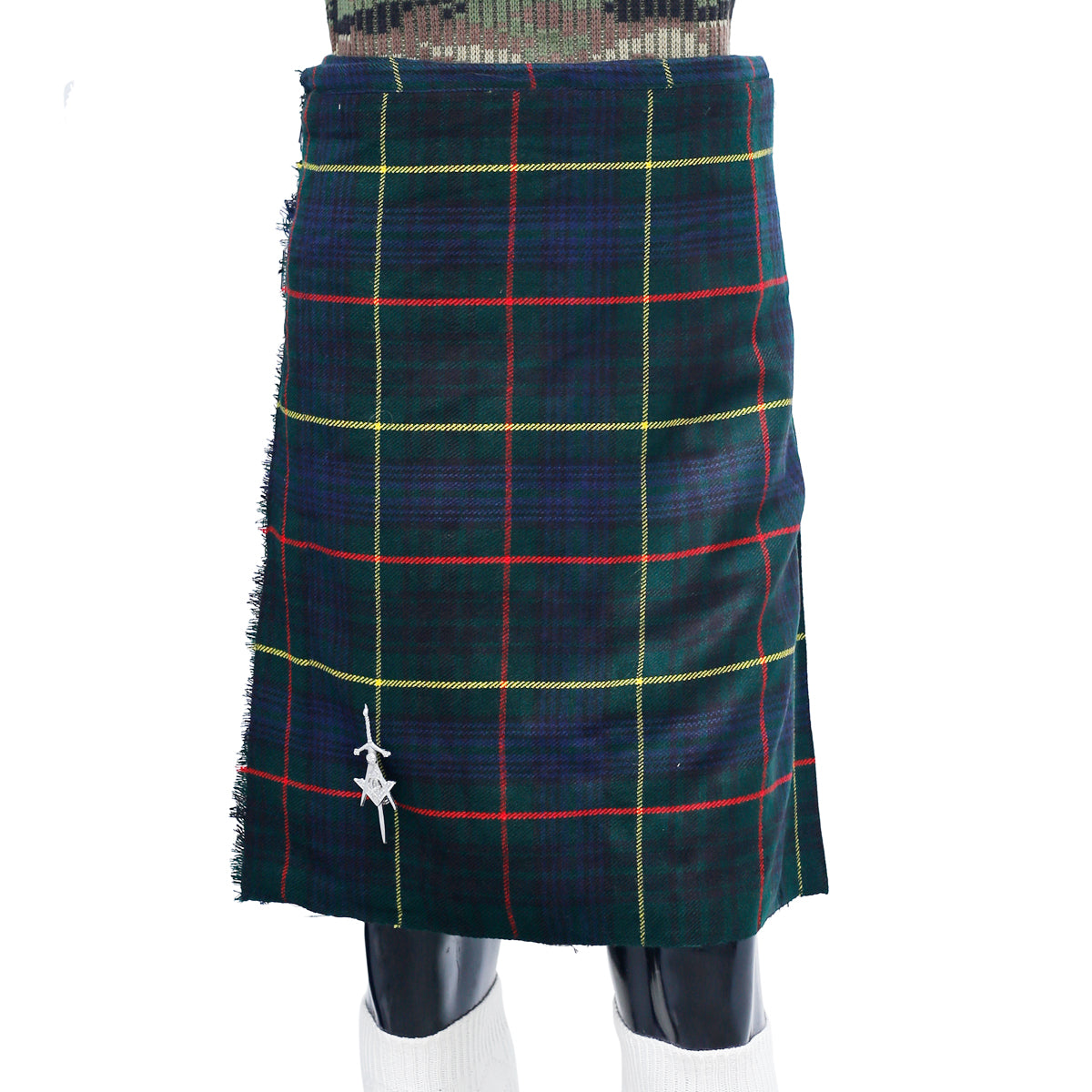 Hunting Stewart Tartan Kilt Front Pose