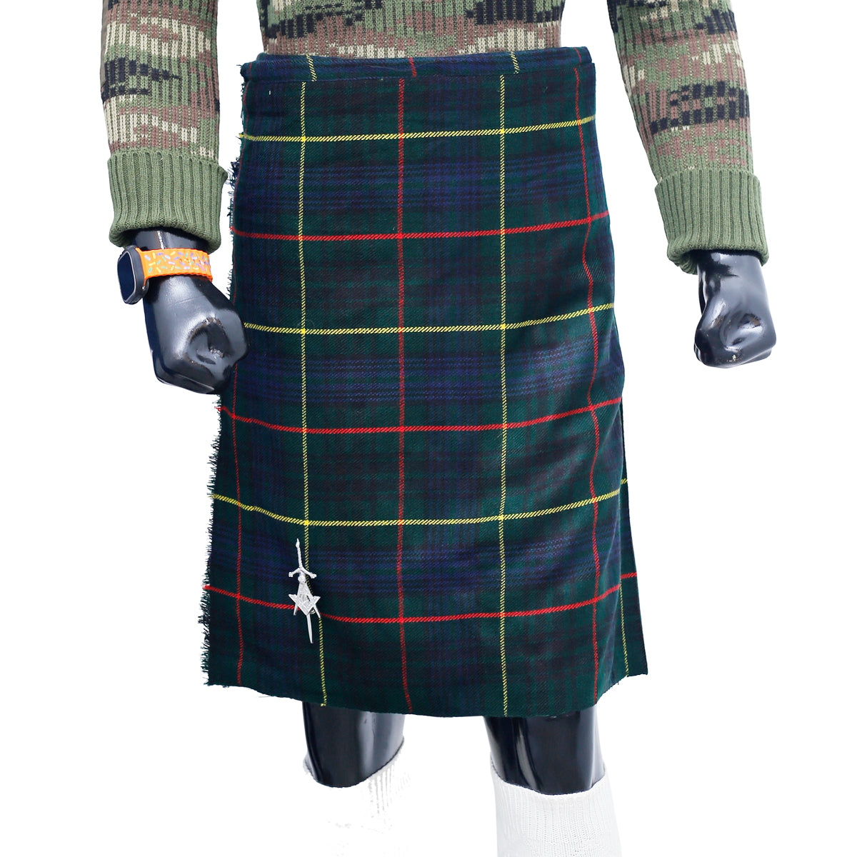 Hunting Stewart Tartan Kilt Main Pose