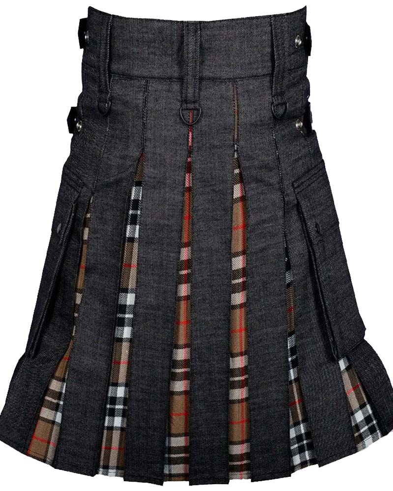 Hybrid Denim Kilt