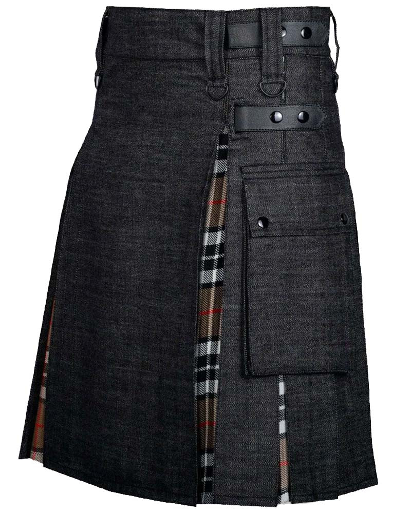 Hybrid Denim Kilt