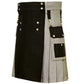 Hybrid Kilt Black and Grey