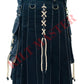 Hybrid Kilt Black And Khaki