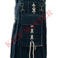 Hybrid Kilt Black And Khaki
