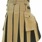 Hybrid Kilt Khaki and Black