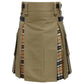 Hybrid Kilt Khaki