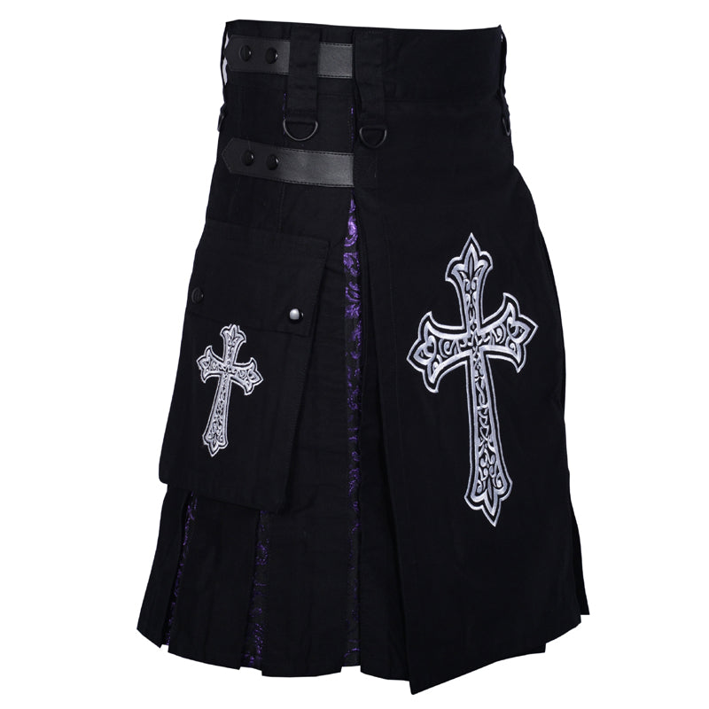 Hybrid Kilt With Christ Cross