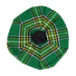 Irish Green Tartan Tammy Hat Front