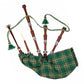 Irish National Tartan Natural Finish Scottish Bagpipe