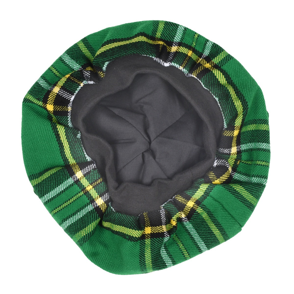 Irish National Tartan Tammy Hat Back