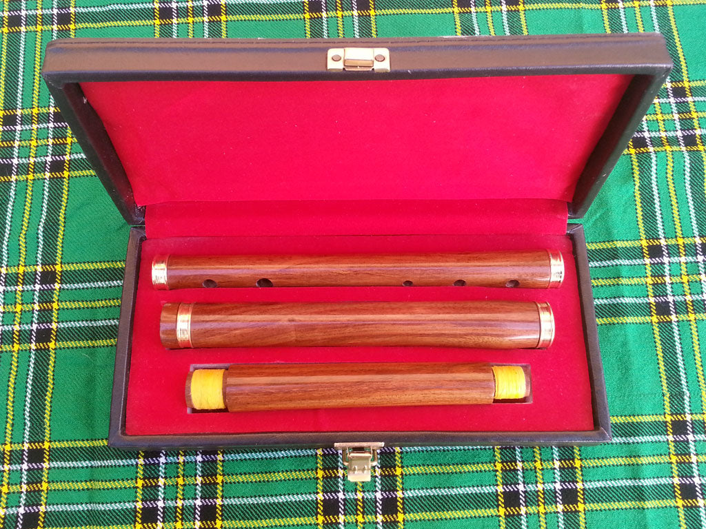 Irish Professional 3 Piece Rrosewood Flute