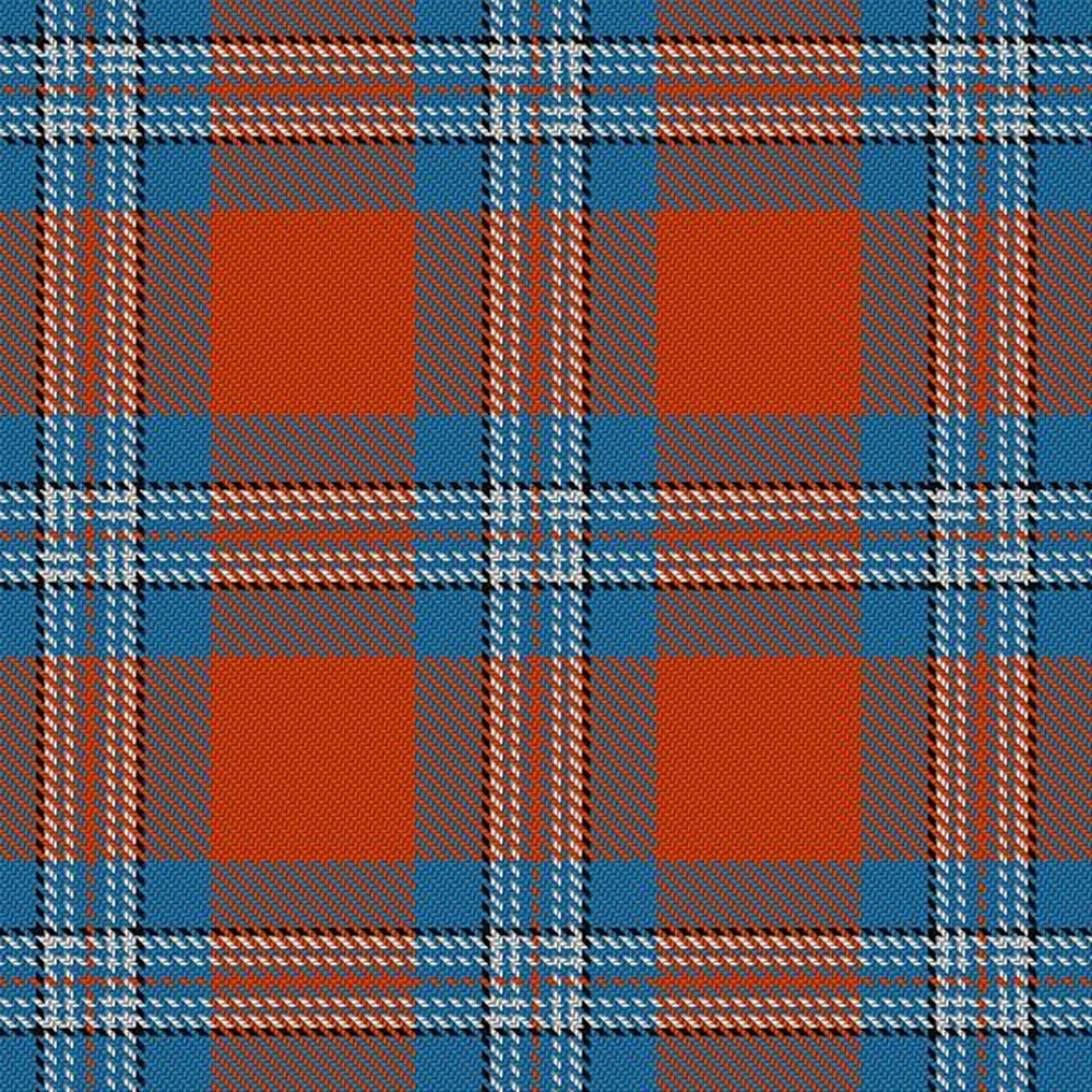 Irn Bru Tartan Swatch