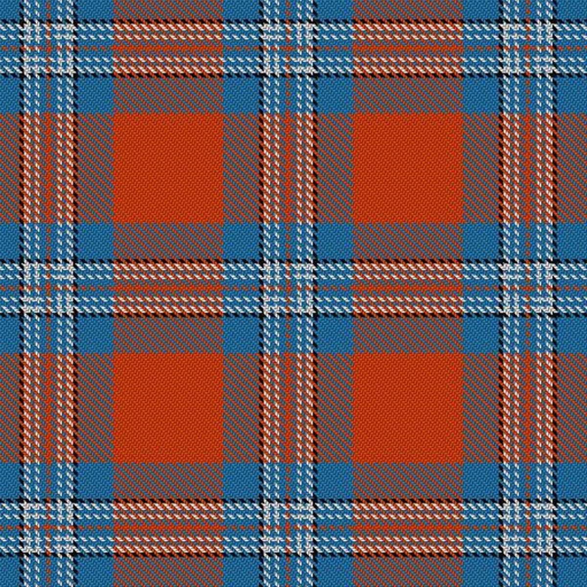 Irn Bru Tartan Swatch