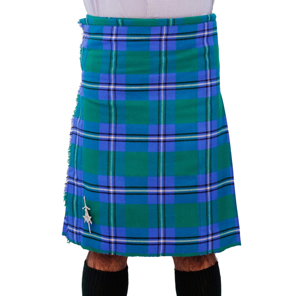 Irvine Ancient Tartan Kilt Front