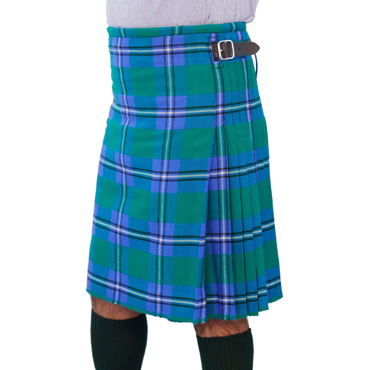 Irvine Ancient Tartan Kilt Left