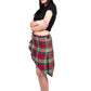 Isle of Skye Tartan Skirt Left
