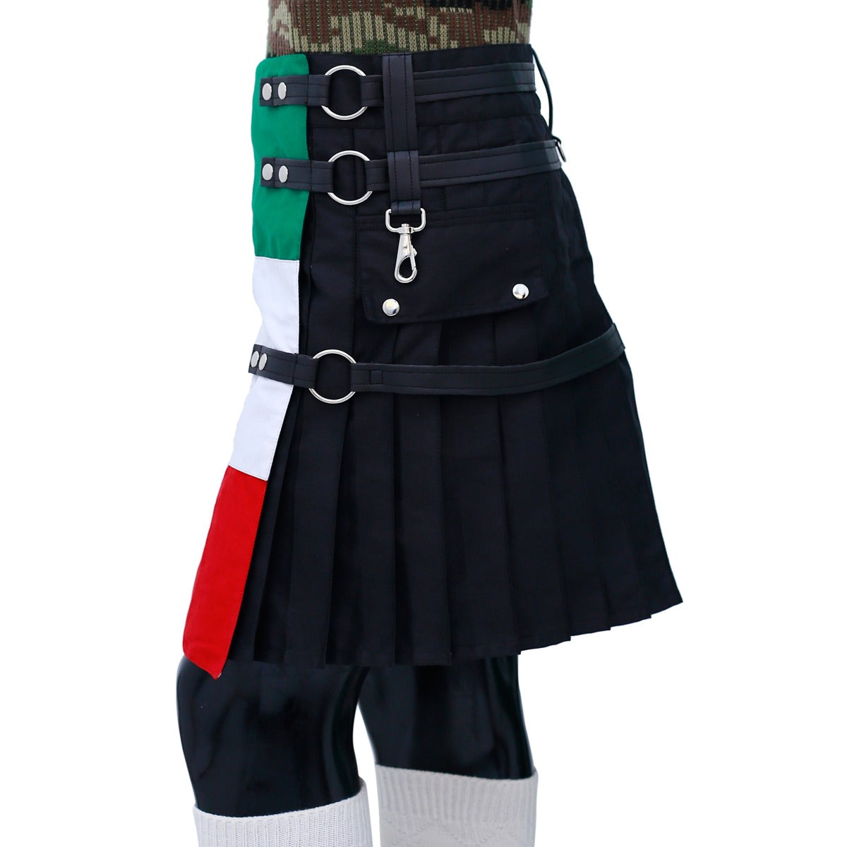 Italian Flag Kilt Left