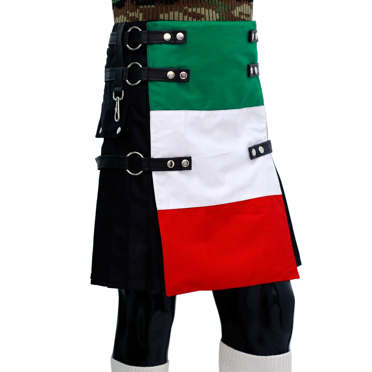 Italian Flag Kilt Right