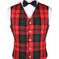 Kerr Modern Tartan Vest Front